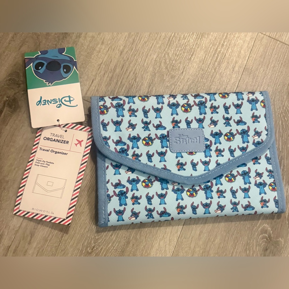 NWT Disney Stitch Travel/Bag Organizer